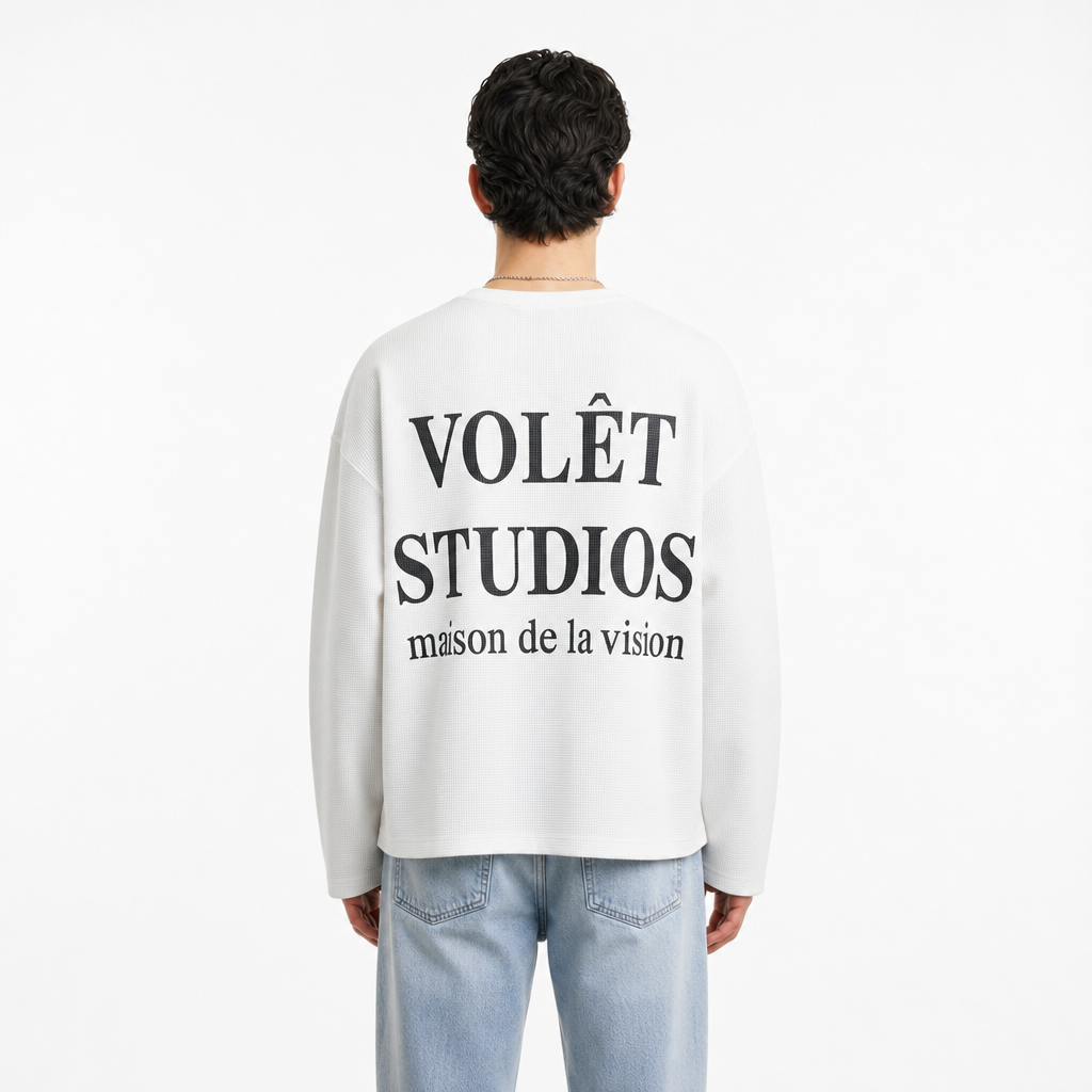 Volêt Long Sleeve Waffle Knit