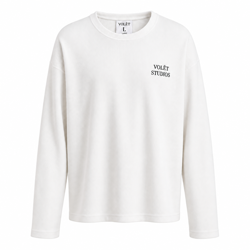 Volêt Long Sleeve Waffle Knit